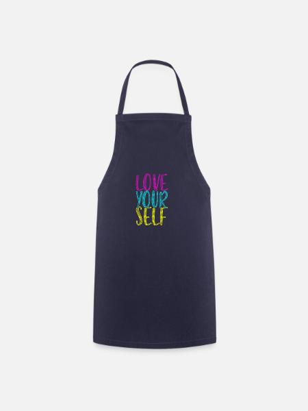 Love Your Self - Kochschürze - Navy