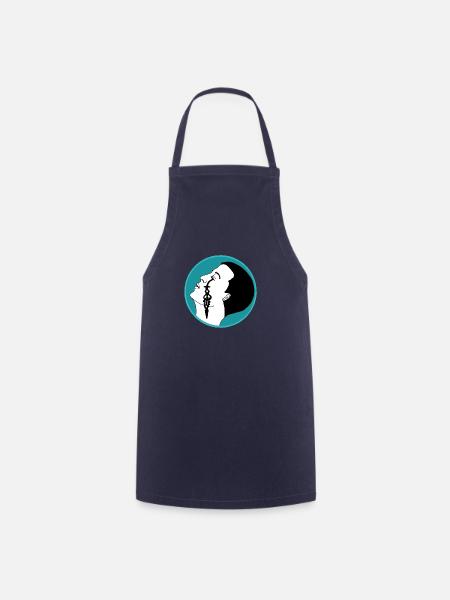 Träne der Zeit - Kochschürze - Navy