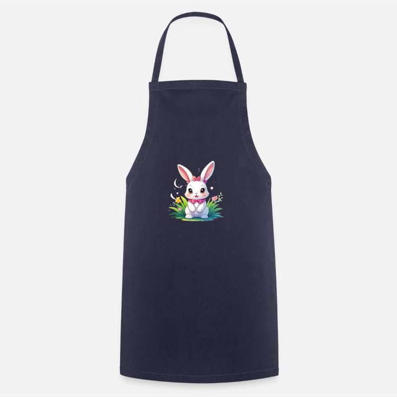 Süßer Hase - Kochschürze - Navy