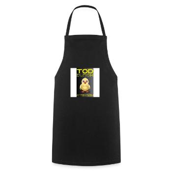 Psycho Chick - Cooking Apron - black - Front - AI Model Male 185 dark (185cm)