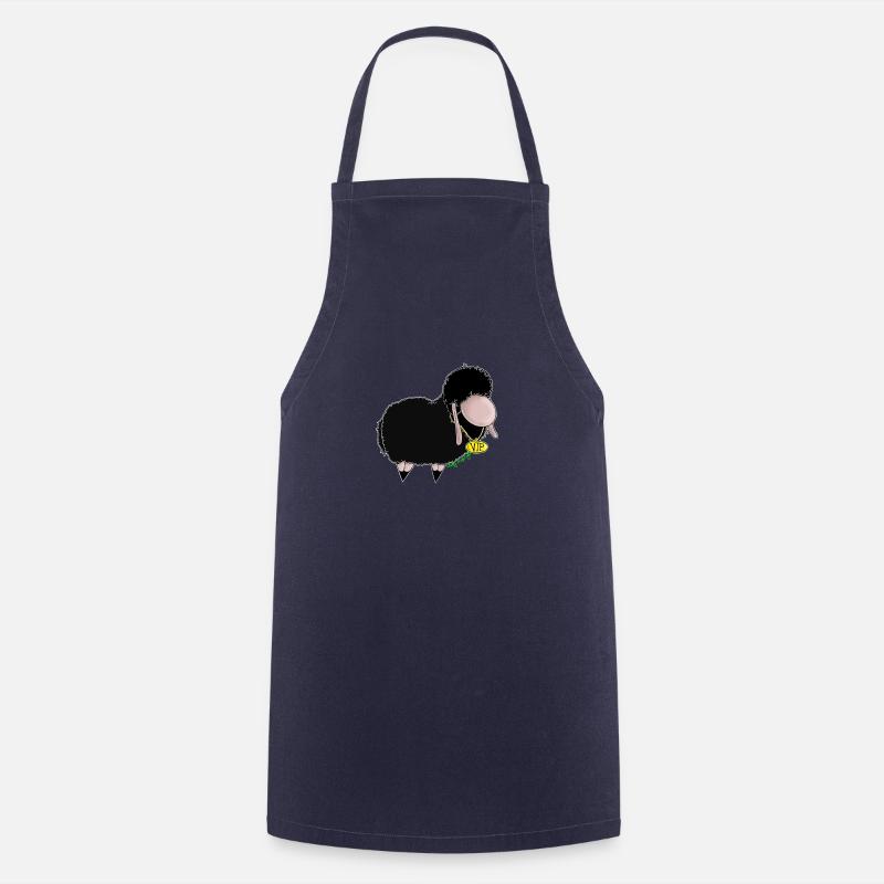 Black Sheep VIP Sheep Wolly Sheepling Gaming - Cooking Apron - navy