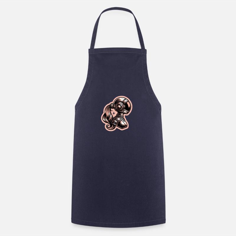 Femme de l’espace - Tablier de cuisine - marine