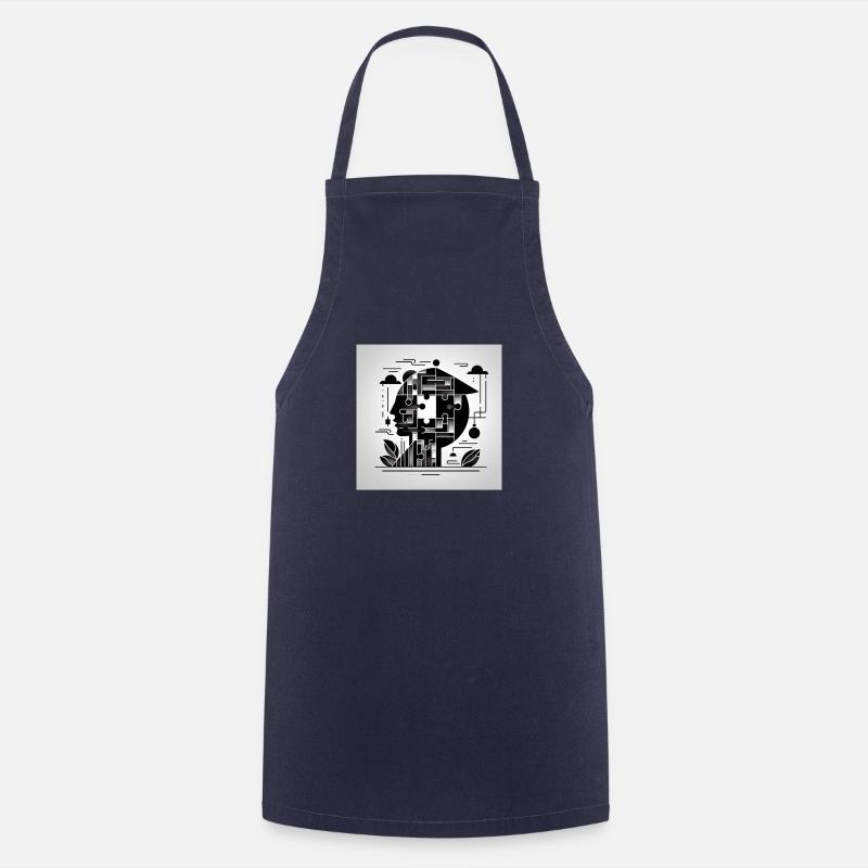 love - Tablier de cuisine - marine