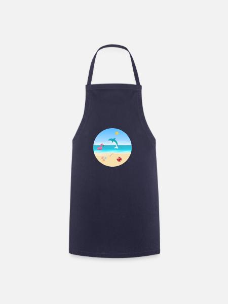 Strand Design - Kochschürze - Navy