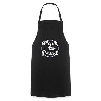 transformational change memory lane - Cooking Apron - black - Front - AI Model Male 185 dark (185cm)