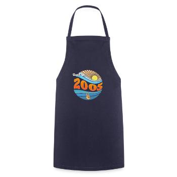 best of 2005 – Celebrating 20 Years of Awesomeness - Cooking Apron - navy - Front - AI Model Male 185 dark (185cm)