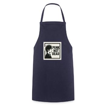 Punk 2 - Tablier de cuisine - marine - Devant - AI Model Male 185 dark (185cm)