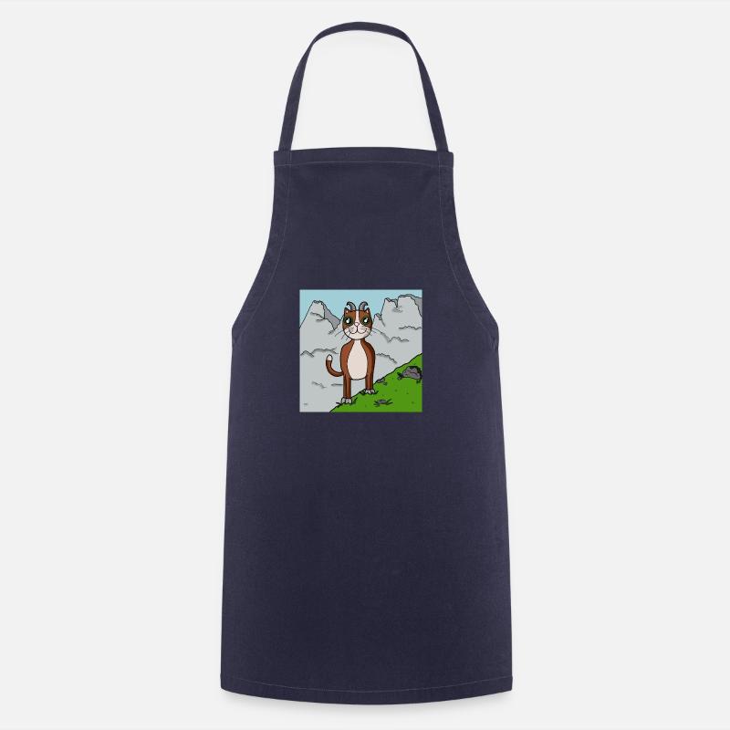 Chahu - Tablier de cuisine - marine
