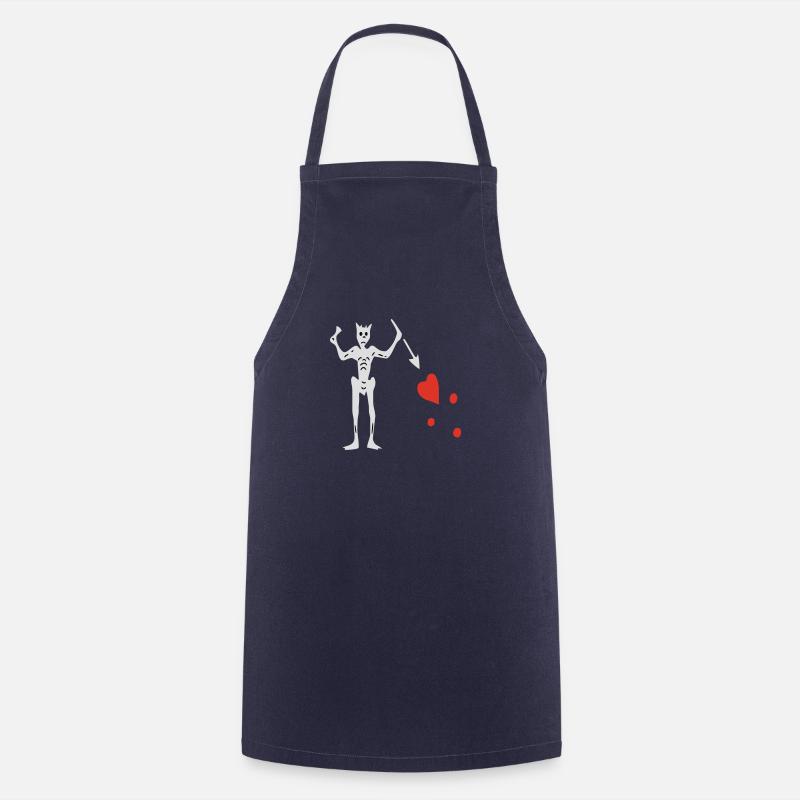 Blackbeard - Cooking Apron - navy