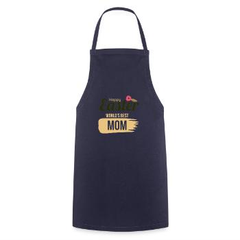 Happy Easter Fun Loving - Cooking Apron - navy - Front - AI Model Male 185 dark (185cm)