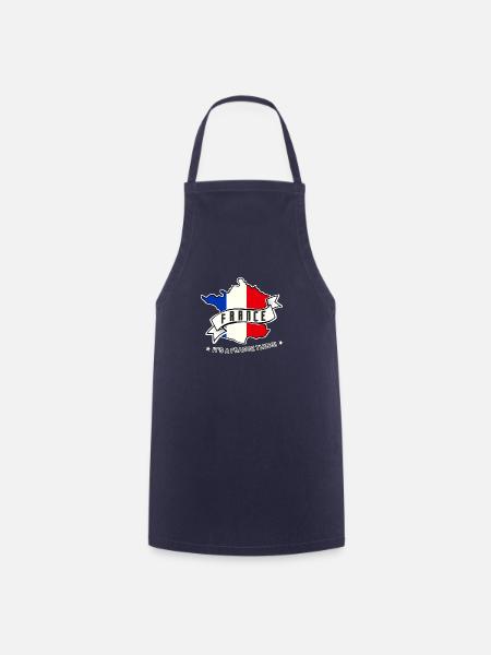 Frankreich - Kochschürze - Navy