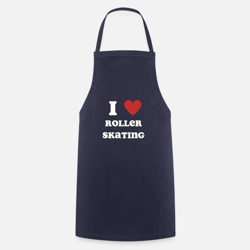 J’adore le roller - Tablier de cuisine - marine
