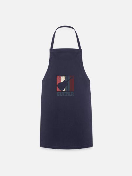 gitarre - Kochschürze - Navy