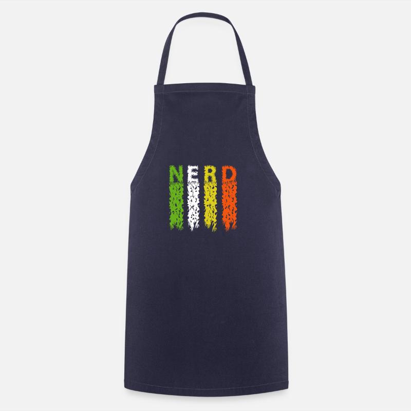 Nerd Computerfreak Geschenkidee - Kochschürze - Navy