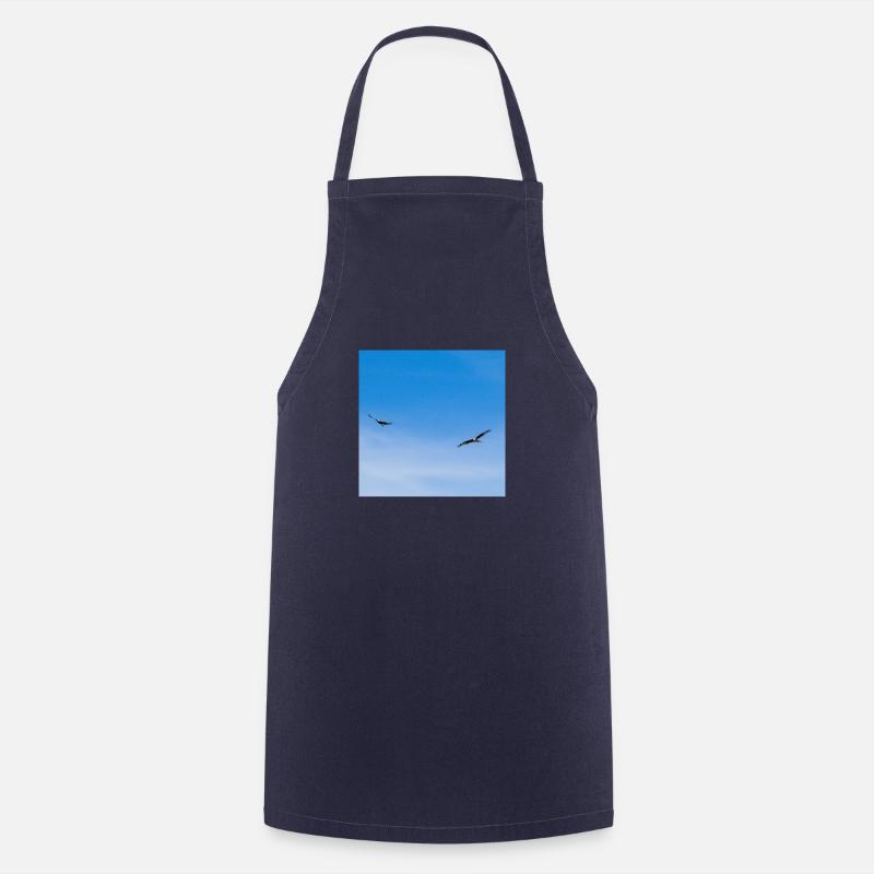 Red Kites - Cooking Apron - navy