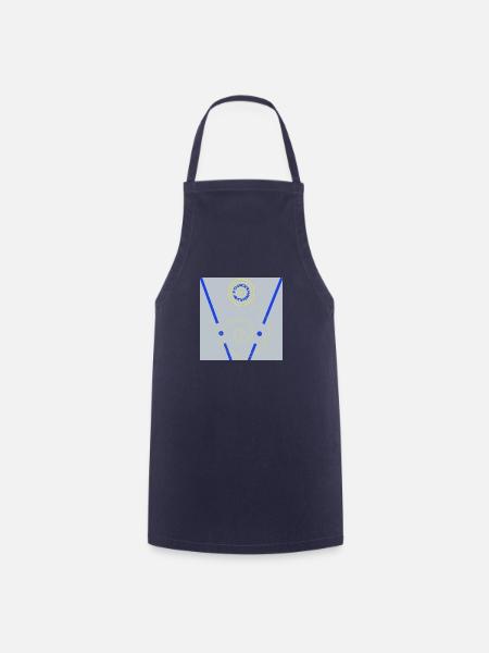 throwingsmurf diskus grau - Kochschürze - Navy