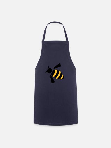 Biene - Kochschürze - Navy