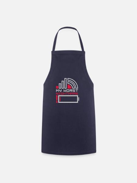 My worst nightmare Logos - Kochschürze - Navy