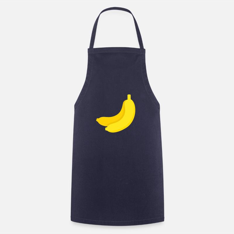 banana - Cooking Apron - navy