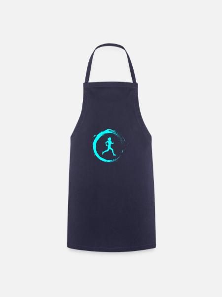 Joggen - Kochschürze - Navy