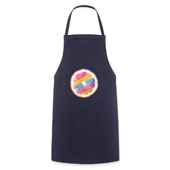 lemon - Cooking Apron - navy - Front - AI Model Male 185 dark (185cm)