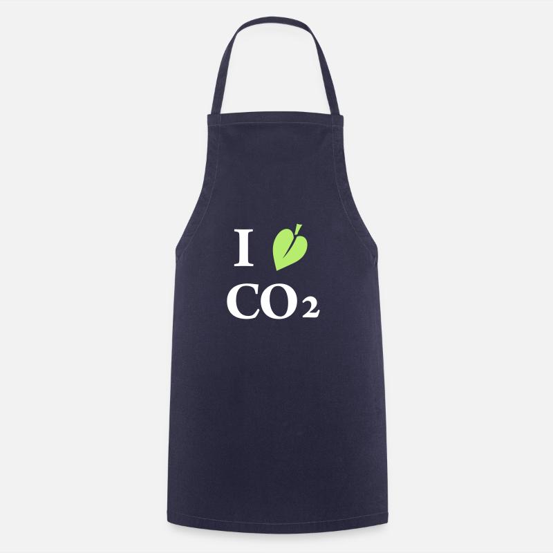 i love co2 - Cooking Apron - navy