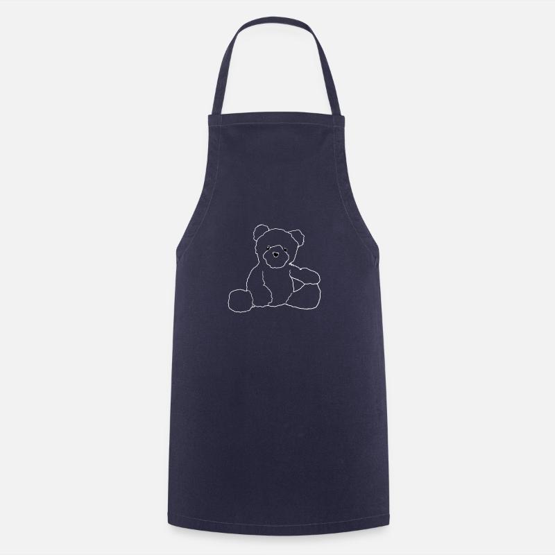 Teddy - Kochschürze - Navy