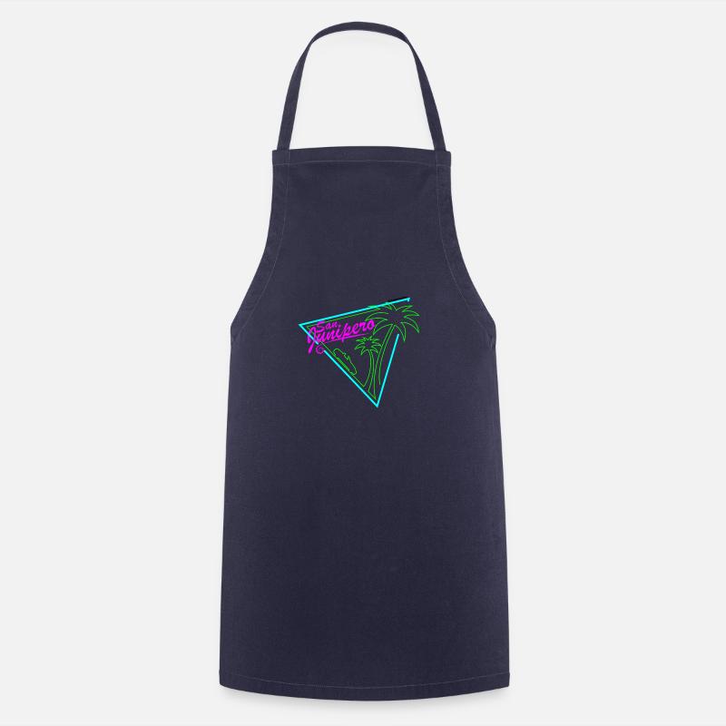 San Junipero Miata - Cooking Apron - navy