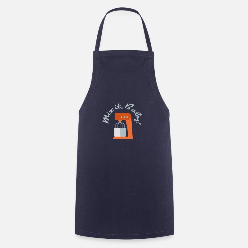 Mélange le bébé - Tablier de cuisine - marine