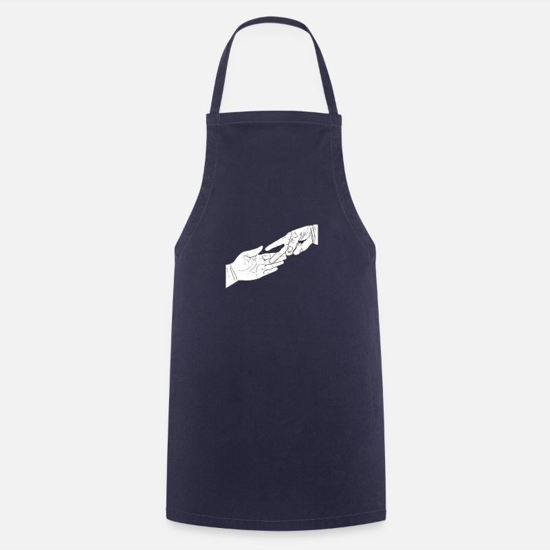 Stone scissors bag - Cooking Apron - navy