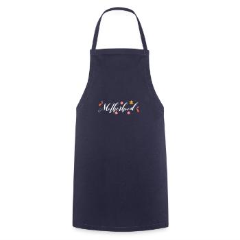 Maternité1 - Tablier de cuisine - marine - Devant - AI Model Male 185 dark (185cm)