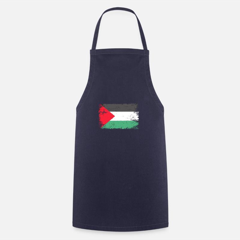 Palestine - Tablier de cuisine - marine