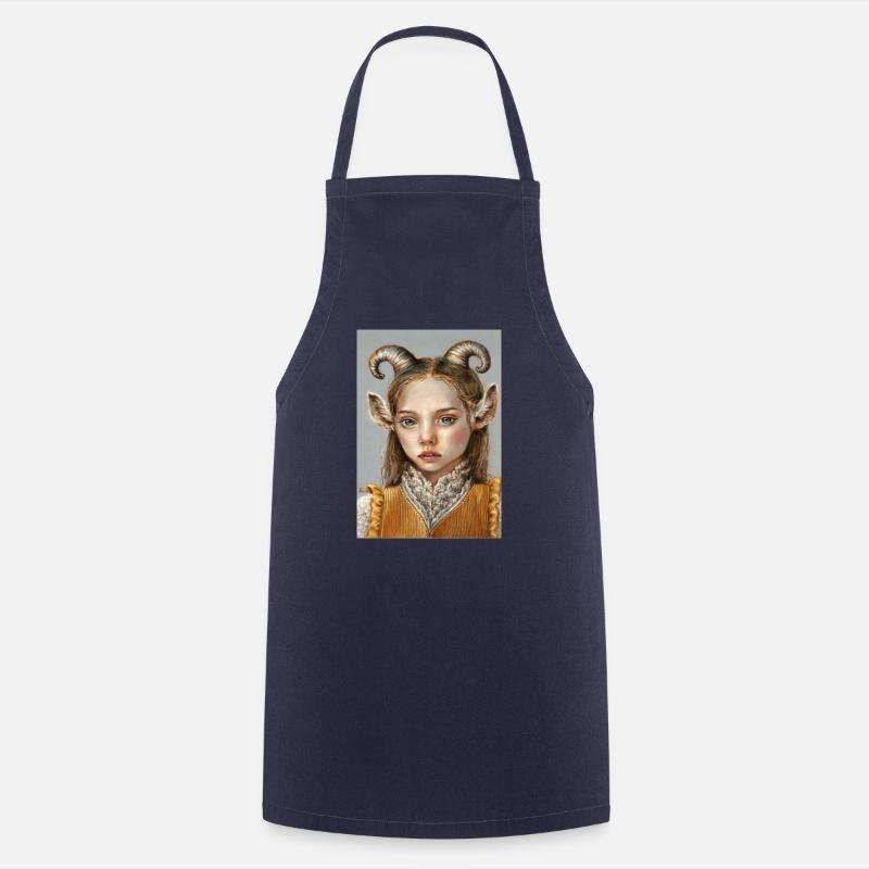 Kozochka - Cooking Apron - navy