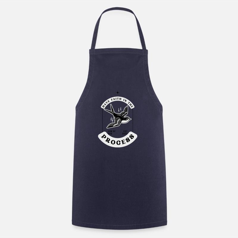 progress - Kochschürze - Navy