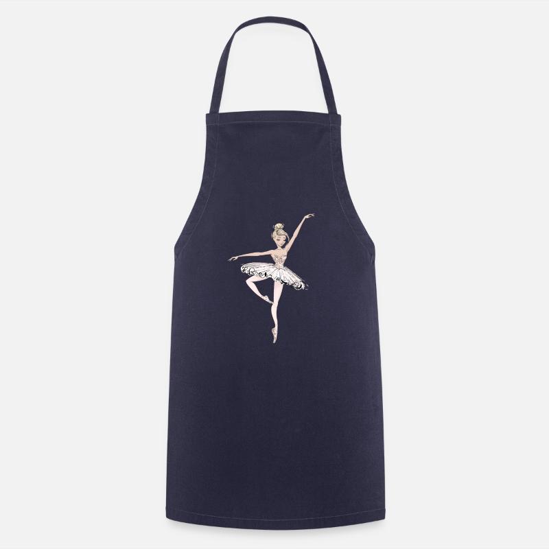 Ballet Danseur - Tablier de cuisine - marine
