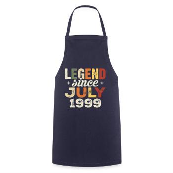Juli 1999 Geburtstagsgeschenk Juli 1999 Geburtstag - Kochschürze - Navy - Vorne - AI Model Male 185 dark (185cm)