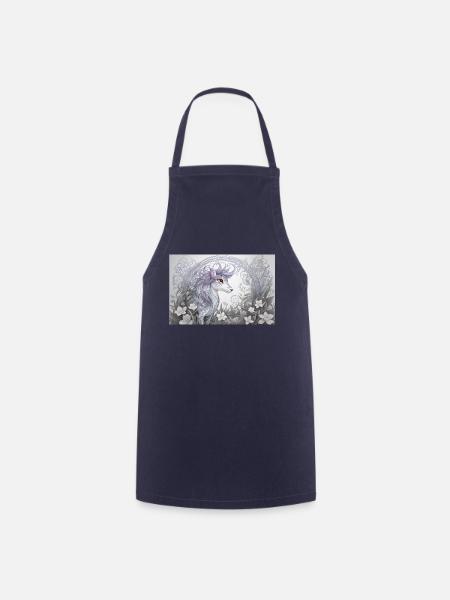 Mystisches Tier 16 - Kochschürze - Navy