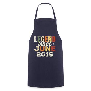 June 2016 Birthday Gift June 2016 June 2016 - Cooking Apron - navy - Front - AI Model Male 185 dark (185cm)