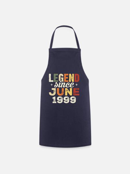 Juin 1999 Cadeau d’anniversaire Juin 1999 Juin 1999 - Tablier de cuisine - marine