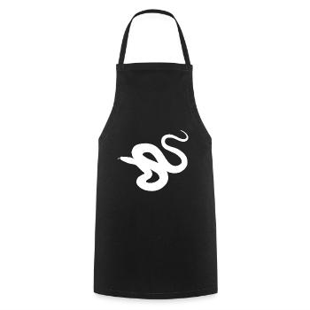 Anaconda stranglehold gift Amazon snakes - Cooking Apron - black - Front - AI Model Male 185 dark (185cm)