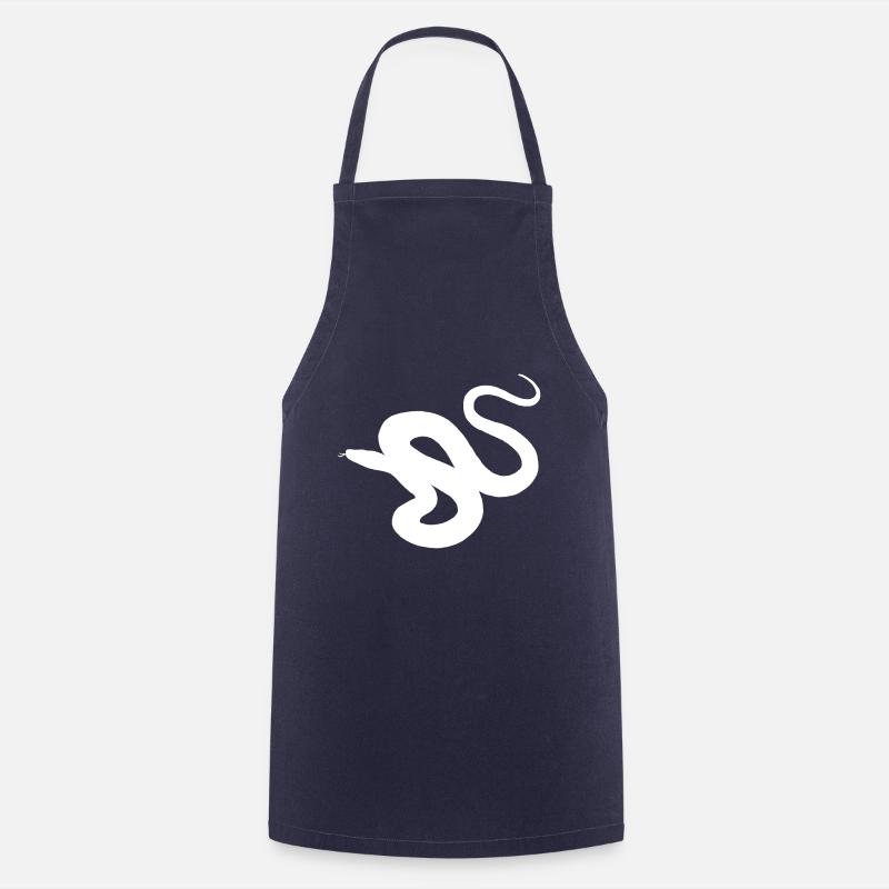 Anaconda stranglehold gift Amazon snakes - Cooking Apron - navy