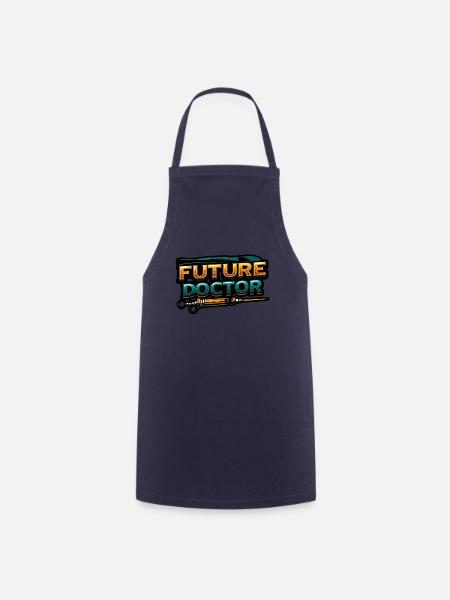 Zukünftiger Arzt, Medizinstudent - Kochschürze - Navy