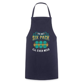 Le seul pack de six dont j’aurai besoin - Tablier de cuisine - marine - Devant - AI Model Male 185 dark (185cm)