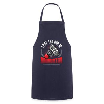 The Bath In Badminton - Cooking Apron - navy - Front - AI Model Male 185 dark (185cm)