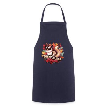 Australian Sugar Glider Short-headed Gliders - Cooking Apron - navy - Front - AI Model Male 185 dark (185cm)