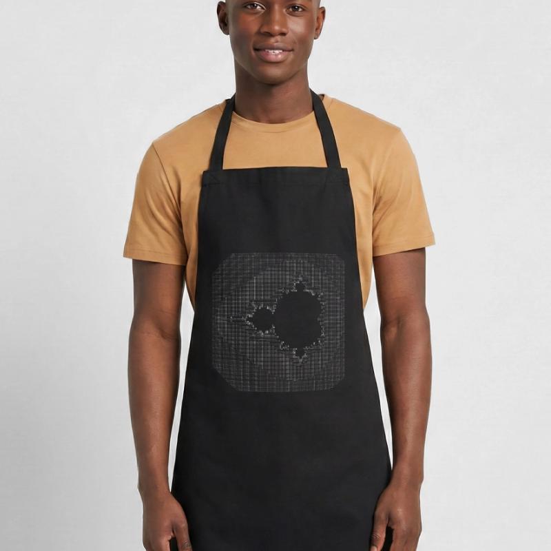 nerd mandelbrot ascii code programmeur pc hacker IT Tablier de cuisine