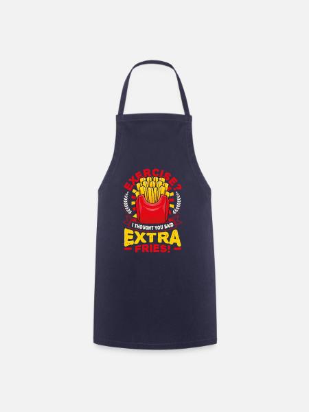 Extra Pommes Frites - Kochschürze - Navy