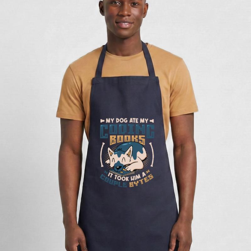 Hund Bytes Code Computer Scherz Programmierung Kochschürze