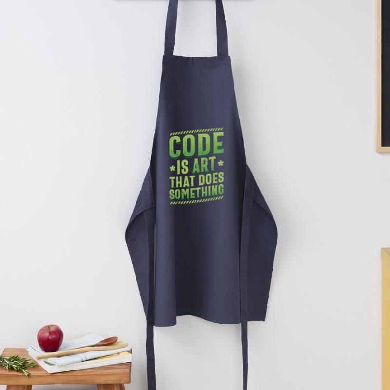 Code Ist Eine Kunst, Die Etwas Tut, Programmierung Kochschürze