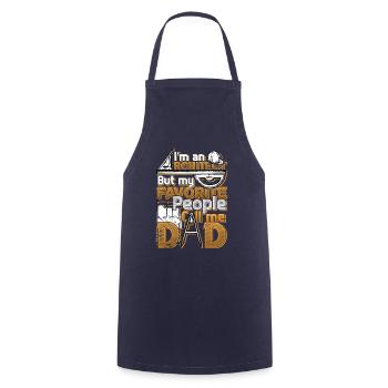 I am an architect - Cooking Apron - navy - Front - AI Model Male 185 dark (185cm)